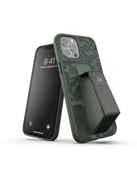 Adidas SP Grip Case Leopard for iPhone 12 Pro Max Green