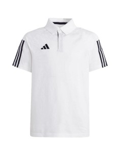 adidas Tiro 23 Competition Cotton Kids TShirt White IC4576