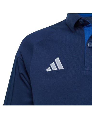 adidas Tiro 23 Competition Cotton Navy Blue Kids TShirt HK8053