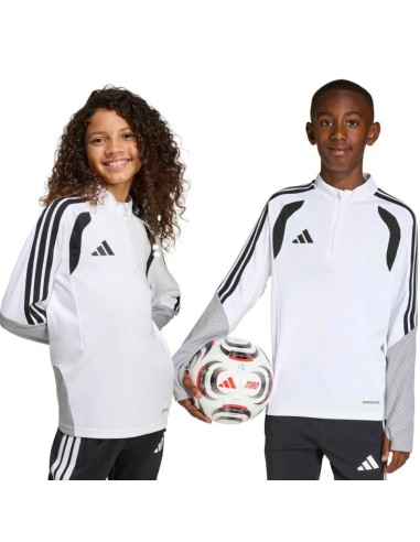 adidas Tiro 26 Competition Training Top for kids white and gray KA7577