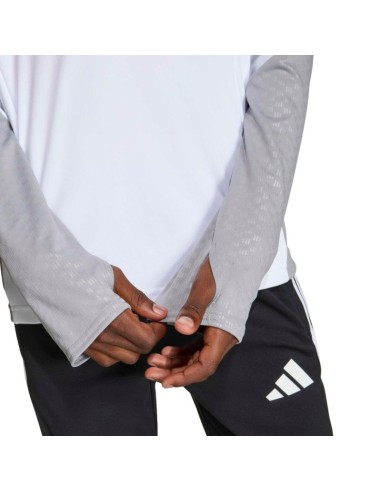 adidas Tiro 26 Competition Training Top for kids white and gray KA7577