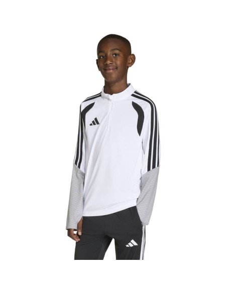 adidas Tiro 26 Competition Training Top for kids white and gray KA7577