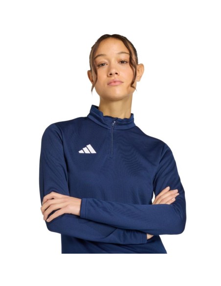 Women's adidas Entrada 26 Training Top Navy Blue JZ6642