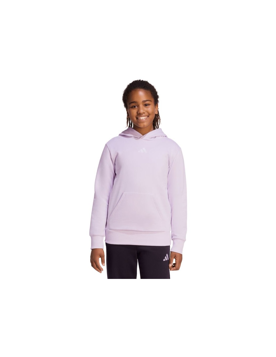 Children's adidas Essentials Hoody light purple KS0366