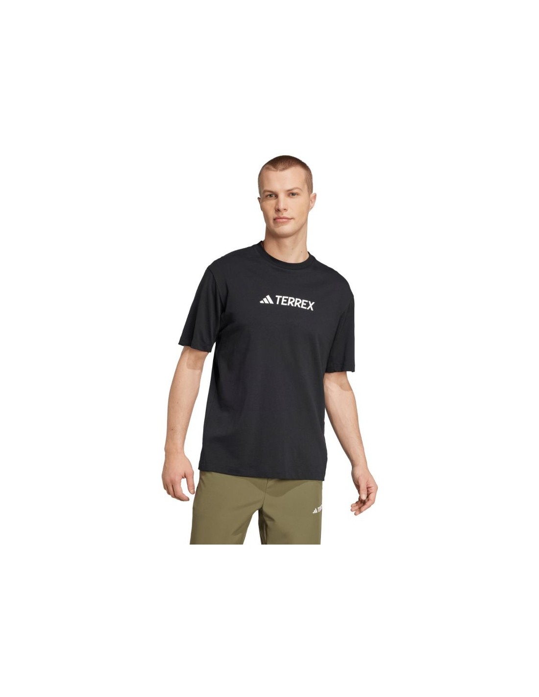 Men's adidas Terrex Classic Logo Tshirt black JF9143