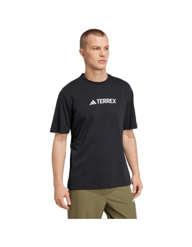 Men's adidas Terrex Classic Logo Tshirt black JF9143