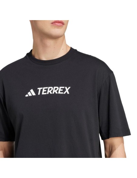 Men's adidas Terrex Classic Logo Tshirt black JF9143