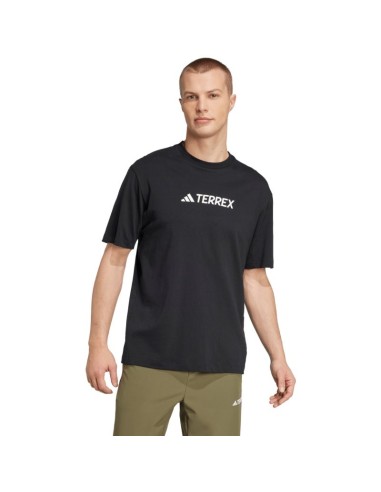 Men's adidas Terrex Classic Logo Tshirt black JF9143