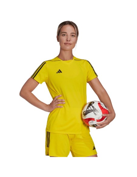 Women's adidas Tiro 23 League Jersey Yellow HR4614