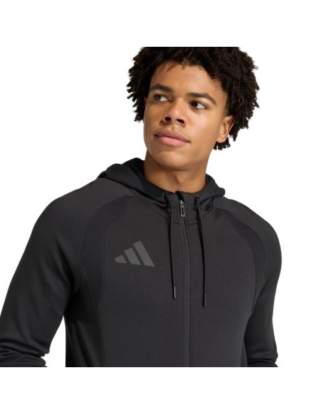 Men's adidas Tiro 26 Travel Sweat Hoodie Black KF6075