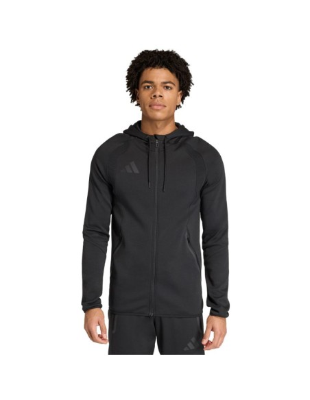 Men's adidas Tiro 26 Travel Sweat Hoodie Black KF6075