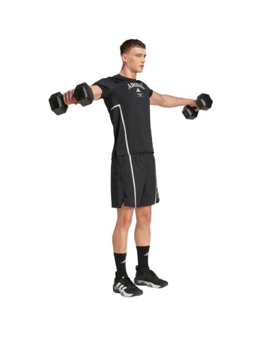 Men's adidas Designed for Training Legacy Heritage Tee Black KA5284