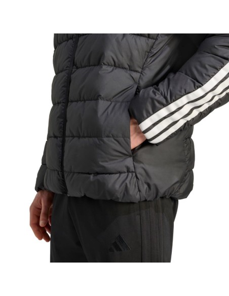Men's adidas Essentials 3Stripes Jacket Black JM8416