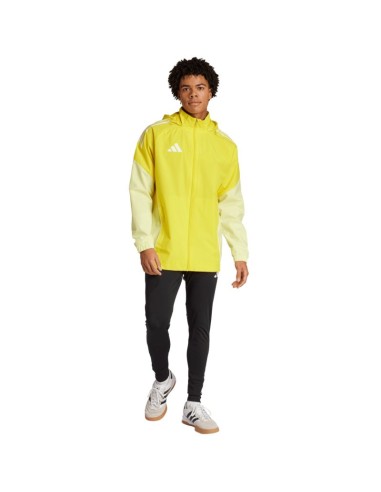 Men's adidas Tiro 25 Competition AllWeather Jacket Yellow JI8958