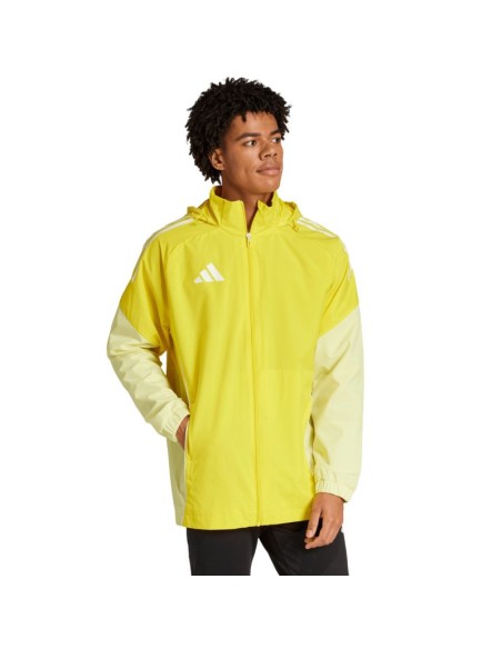 Men's adidas Tiro 25 Competition AllWeather Jacket Yellow JI8958
