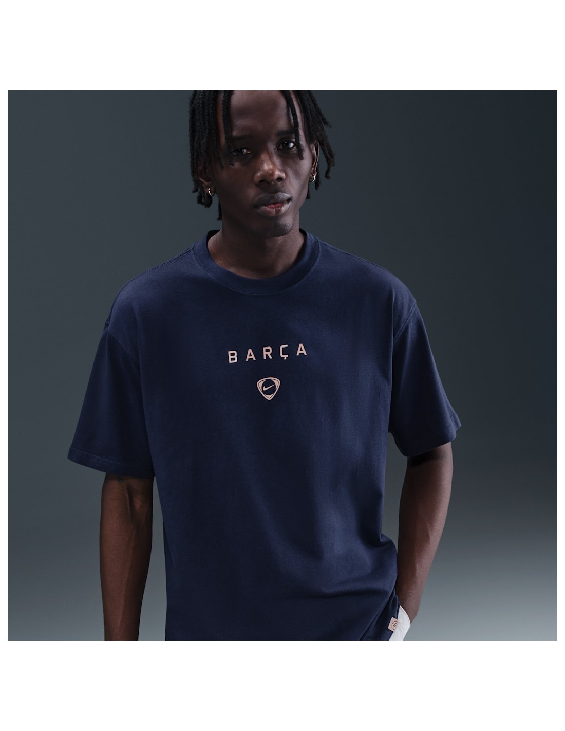 Men's Sports T-Shirts Nike Navy