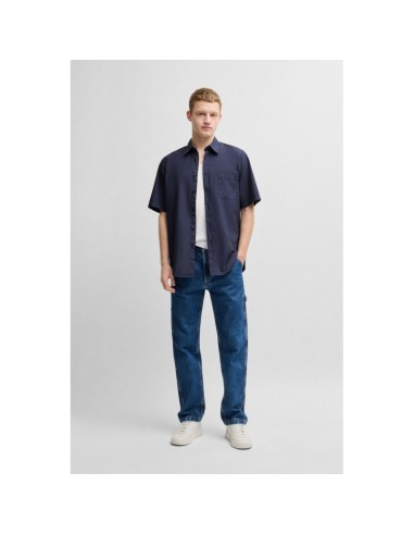 BOSS Relegant 6 short M BLU shirt 50537331418