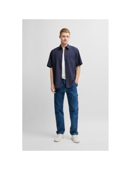 BOSS Relegant 6 short M BLU shirt 50537331418