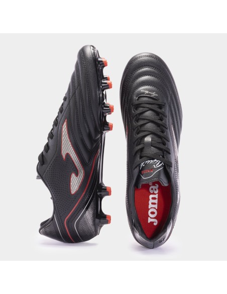Joma Aguila 2301 FG AGUW2301FG Χαμηλά Ποδοσφαιρικά Παπούτσια με Τάπες Μαύρα