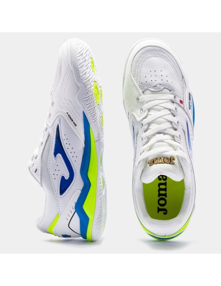 Joma Fs 2302 IN FSW2302IN Χαμηλά Ποδοσφαιρικά Παπούτσια Σάλας Λευκά