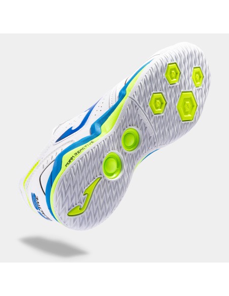 Joma Fs 2302 IN FSW2302IN Χαμηλά Ποδοσφαιρικά Παπούτσια Σάλας Λευκά
