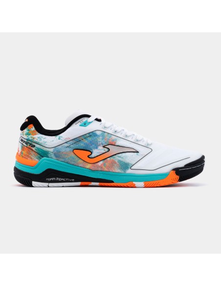 Joma Invicto 2302 IN INVW2302 Χαμηλά Ποδοσφαιρικά Παπούτσια Σάλας Λευκά