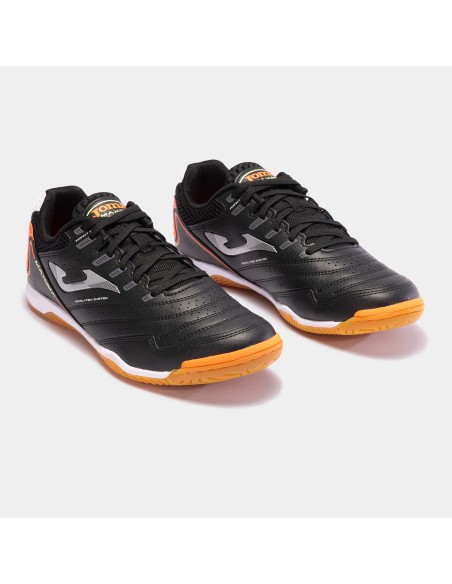 Joma Maxima 2301 IN MAXS2301IN Χαμηλά Ποδοσφαιρικά Παπούτσια Σάλας Μαύρα