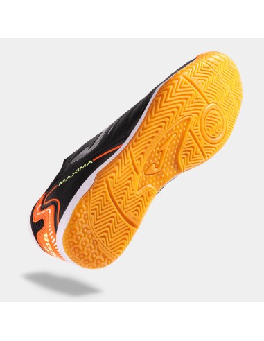Joma Maxima 2301 IN MAXS2301IN Χαμηλά Ποδοσφαιρικά Παπούτσια Σάλας Μαύρα