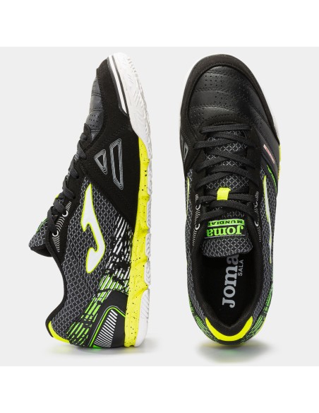 Joma Mundial 22 MUNW2201IN Χαμηλά Ποδοσφαιρικά Παπούτσια με Σχάρα Μαύρα