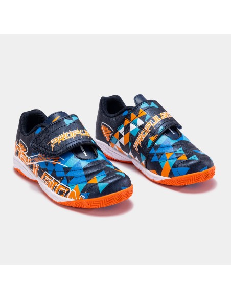 Joma Παιδικά Ποδοσφαιρικά Παπούτσια Propulsion 2303 Σάλας Χωρίς Κορδόνια Πολύχρωμα PRJW2303INV