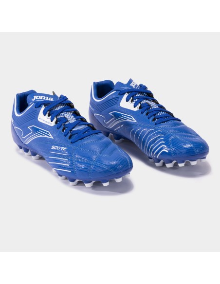 Joma Score 2304 AG SCOW2304AG Χαμηλά Ποδοσφαιρικά Παπούτσια με Τάπες Μπλε