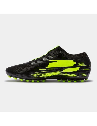 Joma Super Copa 2201 AG SUPW2201AG Χαμηλά Ποδοσφαιρικά Παπούτσια με Τάπες Μαύρα