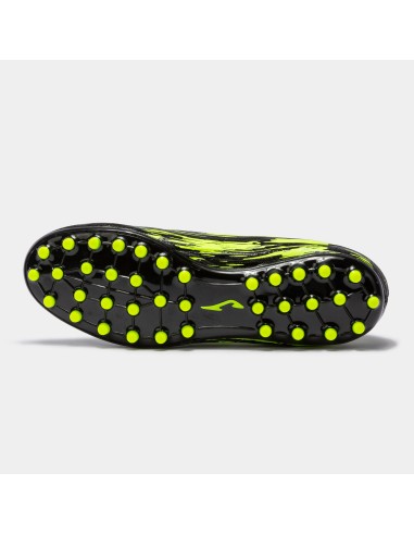 Joma Super Copa 2201 AG SUPW2201AG Χαμηλά Ποδοσφαιρικά Παπούτσια με Τάπες Μαύρα