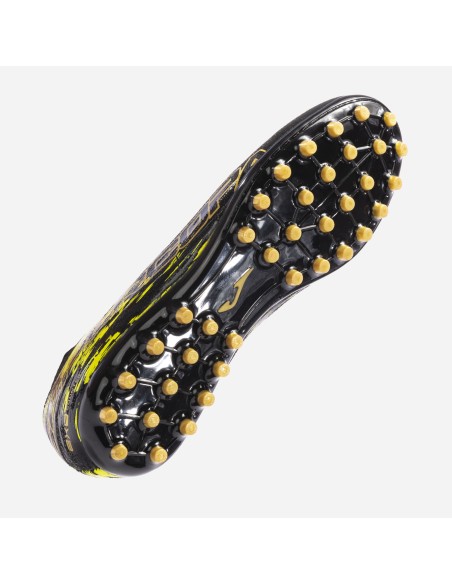 Joma Super Copa 2301 AG SUPW2301AG Χαμηλά Ποδοσφαιρικά Παπούτσια με Τάπες Μαύρα