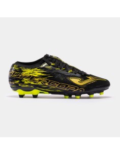Joma Super Copa 2301 FG SUPW2301FG Χαμηλά Ποδοσφαιρικά Παπούτσια με Τάπες Μαύρα