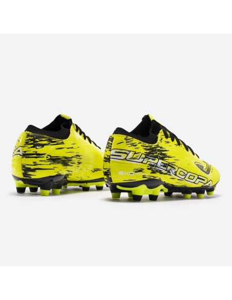 Joma Super Copa 2309 FG SUPW2309FG Χαμηλά Ποδοσφαιρικά Παπούτσια με Τάπες Κίτρινα