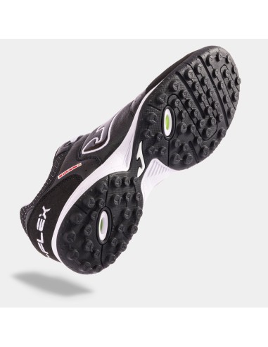 Joma Top Flex TF TOPS2121TF Χαμηλά Ποδοσφαιρικά Παπούτσια με Σχάρα Μαύρα