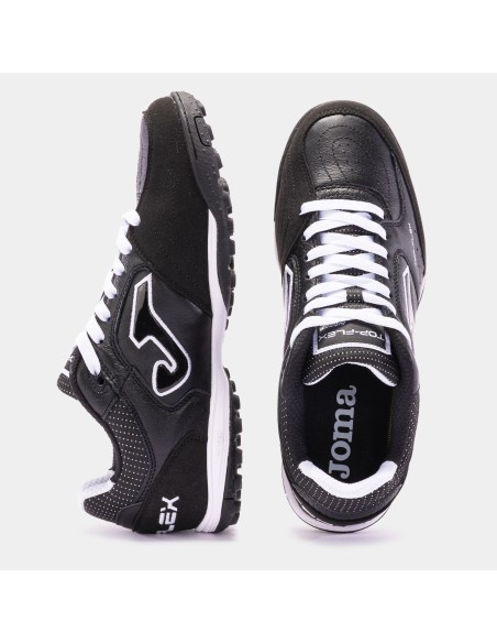 Joma Top Flex TF TOPS2121TF Χαμηλά Ποδοσφαιρικά Παπούτσια με Σχάρα Μαύρα