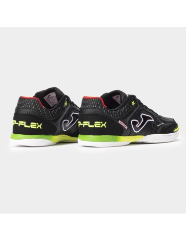 Joma Top Flex IN TOPS2401 Χαμηλά Ποδοσφαιρικά Παπούτσια Σάλας Μαύρα