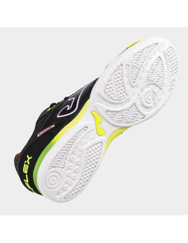 Joma Top Flex IN TOPS2401 Χαμηλά Ποδοσφαιρικά Παπούτσια Σάλας Μαύρα