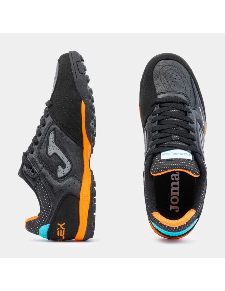 Joma Top Flex 2301 TF TOPW2301TF Χαμηλά Ποδοσφαιρικά Παπούτσια με Σχάρα Μαύρα