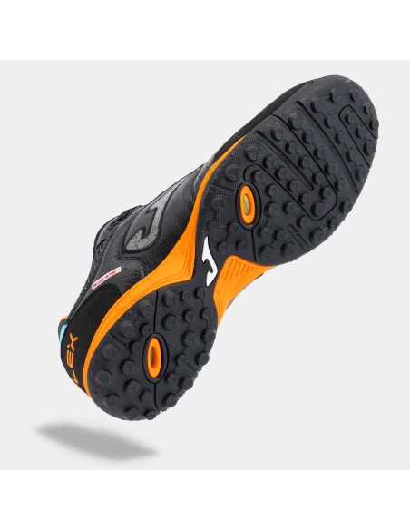 Joma Top Flex 2301 TF TOPW2301TF Χαμηλά Ποδοσφαιρικά Παπούτσια με Σχάρα Μαύρα