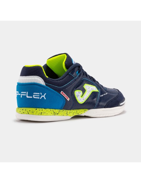 Joma Top Flex 2303 IN TOPW2303 Χαμηλά Ποδοσφαιρικά Παπούτσια Σάλας Μαύρα