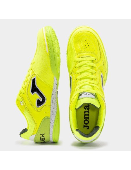 Joma Top Flex 2309 IN TOPW2309IN Χαμηλά Ποδοσφαιρικά Παπούτσια Σάλας Κίτρινα