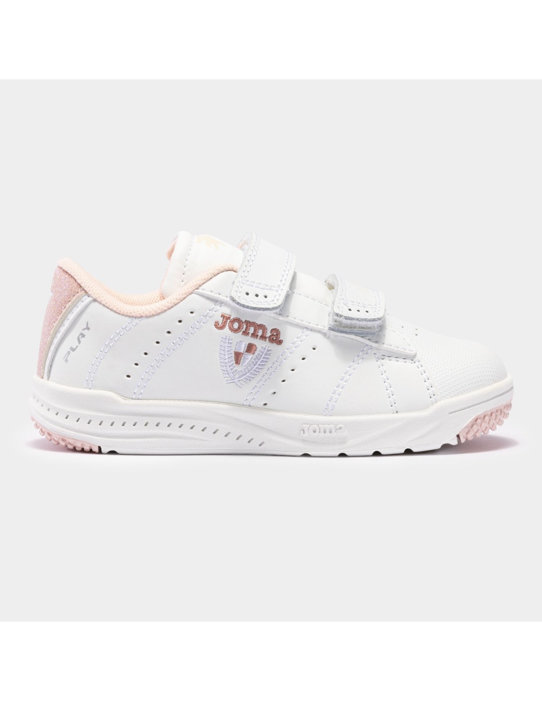 Joma Παιδικά Sneakers Play με Σκρατς για Κορίτσι Λευκά WPLAYW2113V