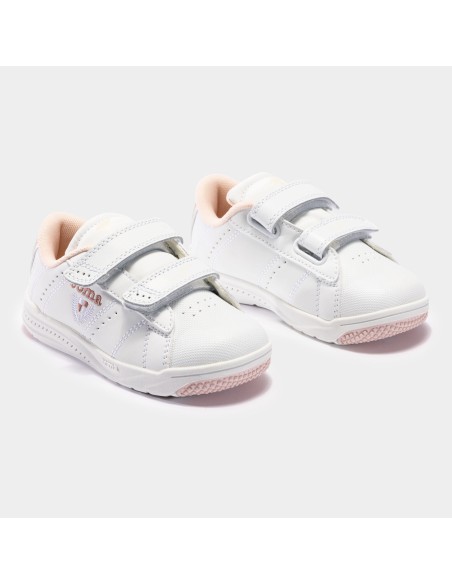 Joma Παιδικά Sneakers Play με Σκρατς για Κορίτσι Λευκά WPLAYW2113V