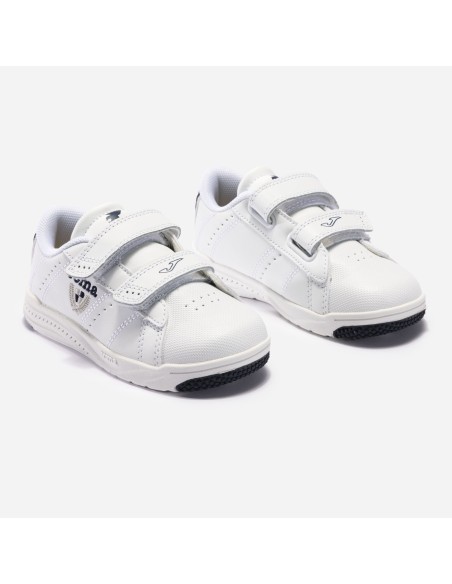 Joma Παιδικά Sneakers με Σκρατς για Αγόρι Λευκά WPLAYW2122V