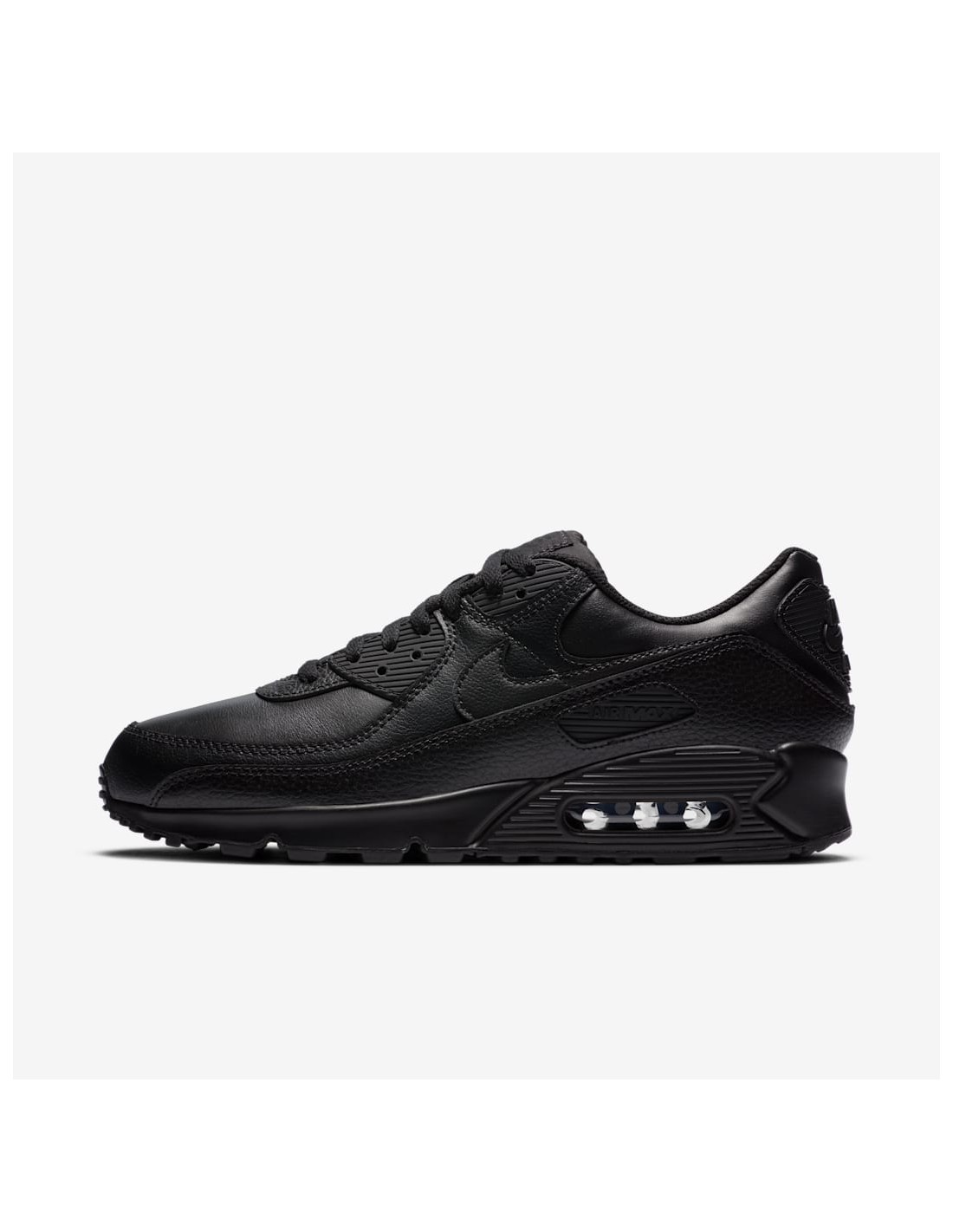 Nike Air Max 90 Leather Triple Black CZ5594001 MBS