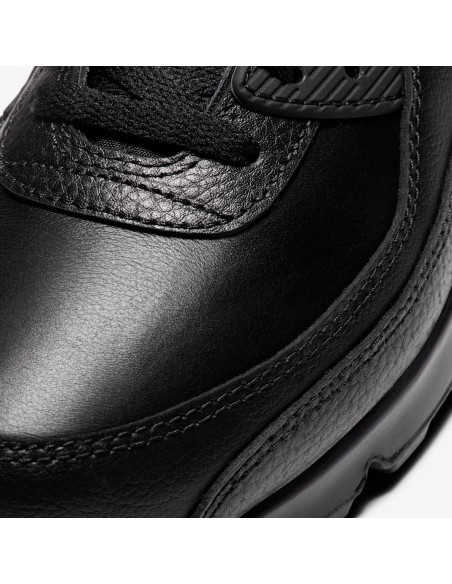 Nike Air Max 90 Leather Triple Black CZ5594001 MBS