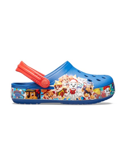 Crocs Παιδικά Ανατομικά Σαμπό Θαλάσσης Paw Patrol Band 205509-4GX Μπλε